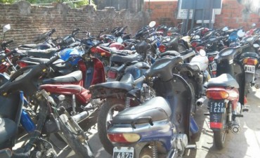Récord de motos secuestradas