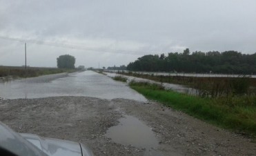 Ramallo: más de 120 milímetros cayeron en las últimas horas