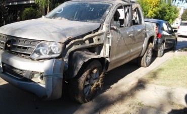 Accidente en el kilómetro 205 de ruta 9