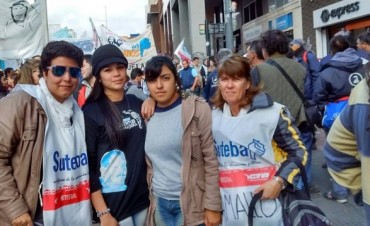 SUTEBA Ramallo dijo presente en la multitudinaria marcha de los trabajadores