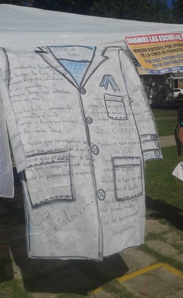 Vespertini “A nosotros nos une la defensa de la escuela pública”