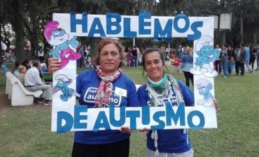 Masiva participación de los vecinos en la jornada de Concientización sobre Autismo