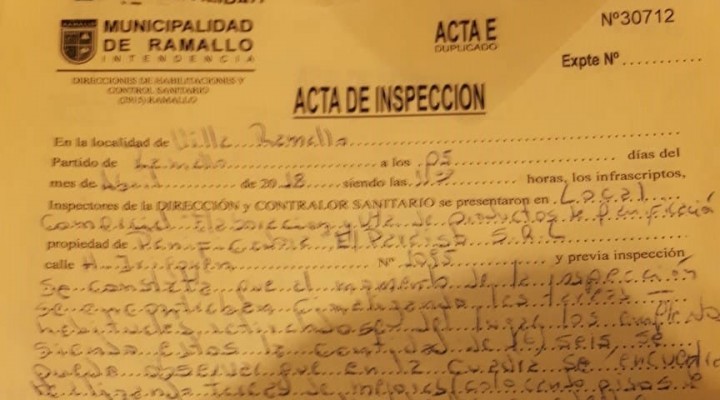 Comunicado de prensa Panificadora El Paraíso