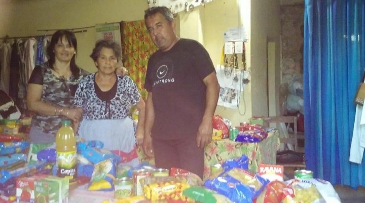 Los Amigos Villa Ramallo hizo entrega de lo donado a la Casita Manos a la Obra