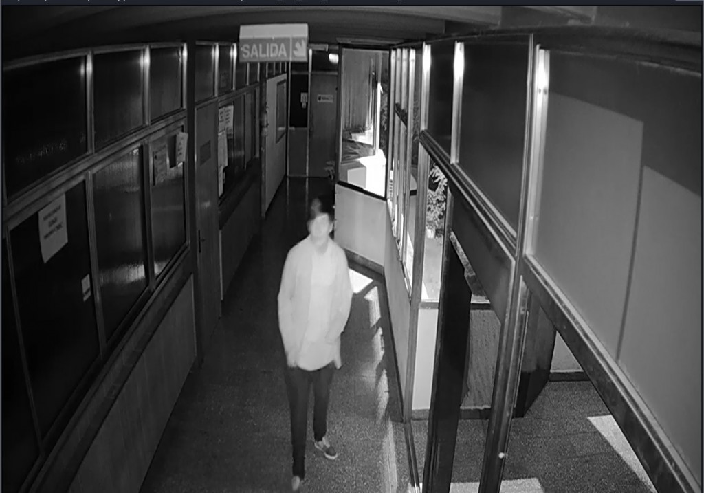 Vandalismo, detención y traslado