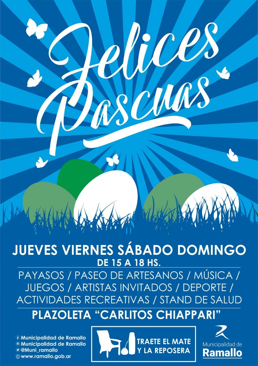 Actividades municipales en Semana Santa