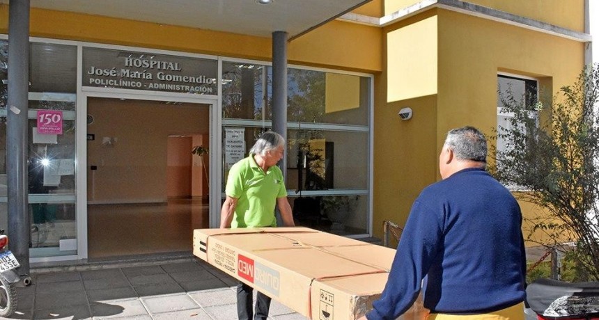 Ternium comenzó hoy la entrega de donaciones a hospitales de la zona
