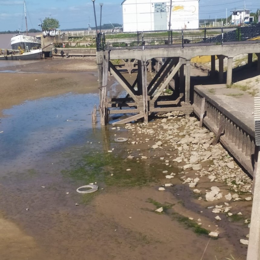 El río Paraná y una bajante que preocupa
