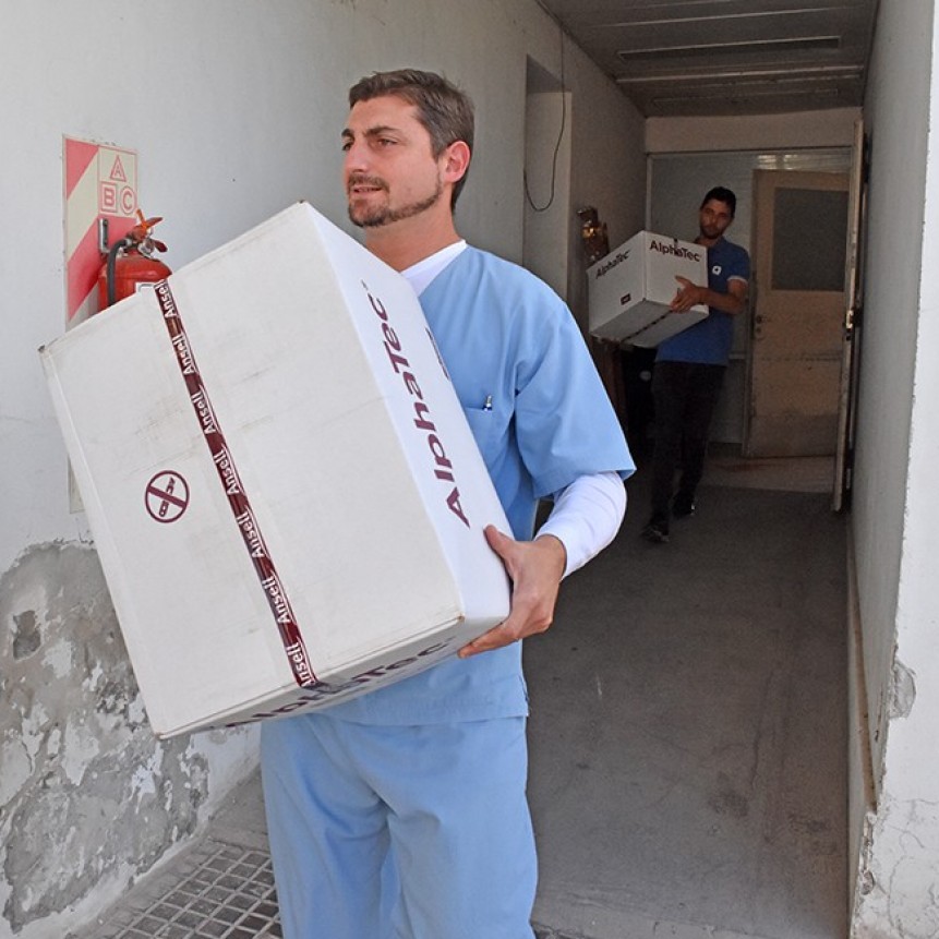 Ternium continua la entrega de donaciones a hospitales de la zona