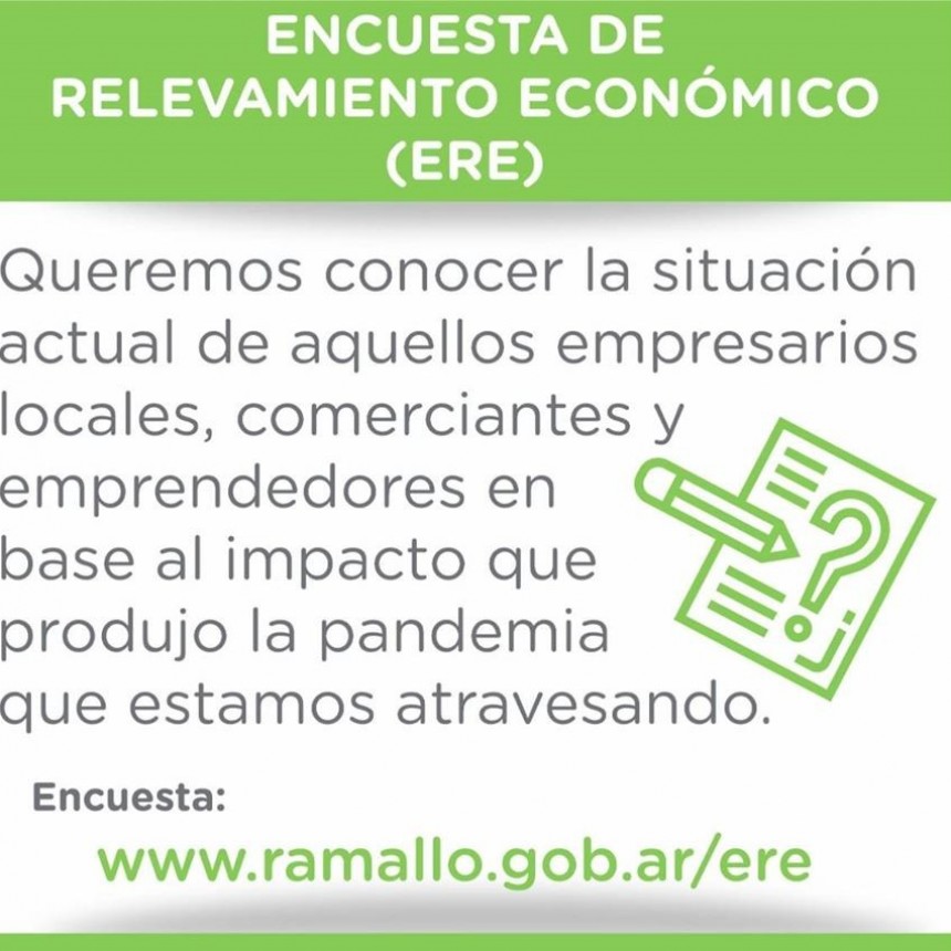 Encuesta de Relevamiento Económico (ERE).