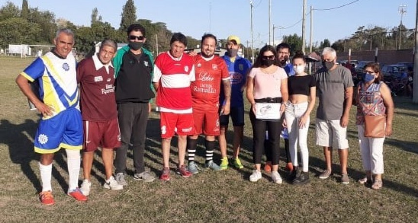 Liga de Fútbol Veteranos Ramallo: Se inauguró oficialmente el torneo “Leandro Mansilla”