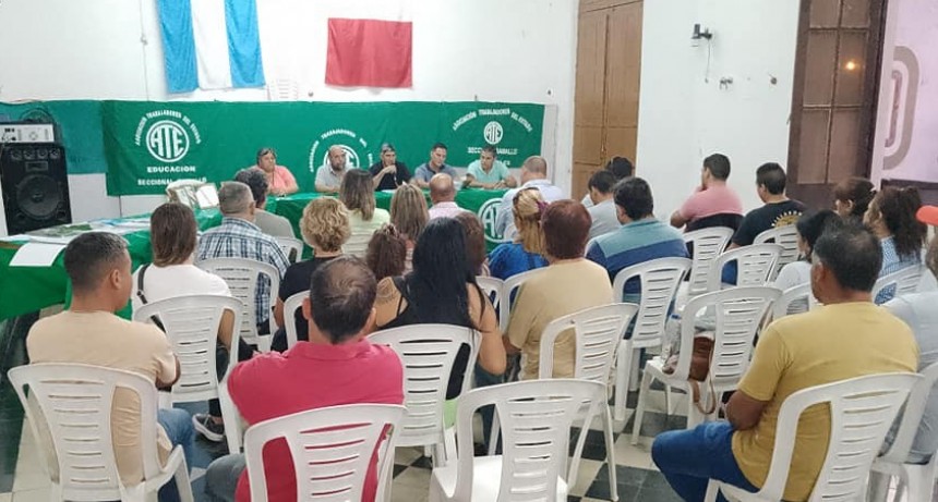 “Este encuentro habla de lo democrático que es nuestra organización gremial”