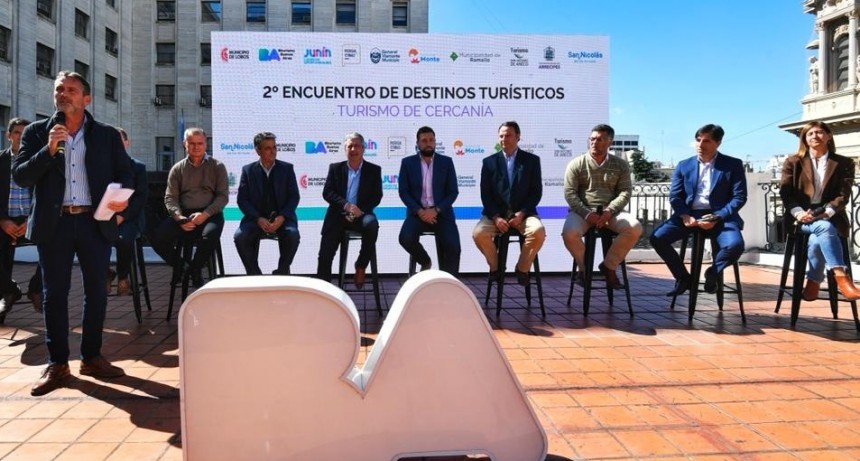 Gustavo Perié presentó la oferta turística de Ramallo para Semana Santa en la ciudad de Buenos Aires