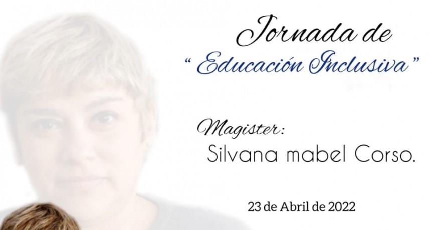 Jornada de educación inclusiva con Silvana Mabel corso en Villa Ramallo