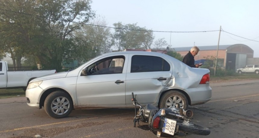 Siniestro vial en ruta 51 y avenida Dusso