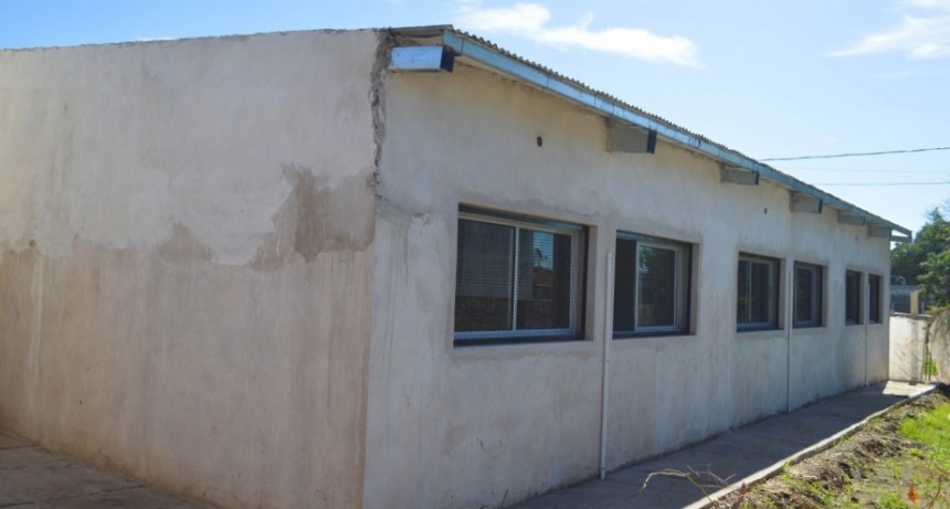 Avanza la obra de ampliación del Instituto N°236, el Intendente Perie recorrió el edificio