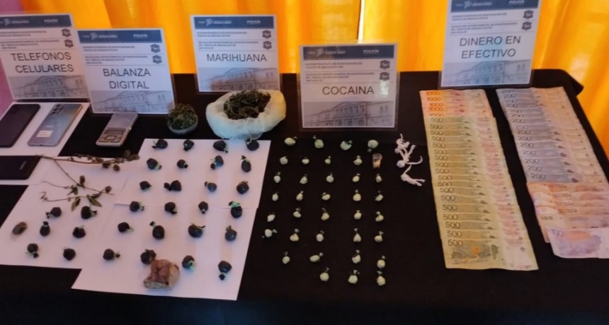 En cinco allanamientos de operativos antidrogas secuestraron cocaína y marihuana destinada a la comercialización 