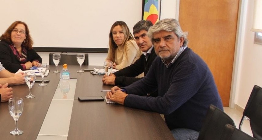 Paritarias municipales: Lescano se reunió con el ministro de Trabajo de la provincia de Buenos Aires