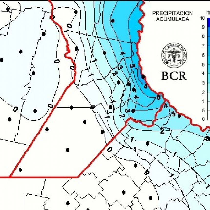 El martes amaneció con lluvias, no impactaron en el campo 