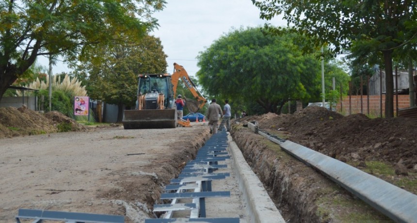 El municipio avanza con obras y mejoras en los barrios de la ciudad de Ramallo