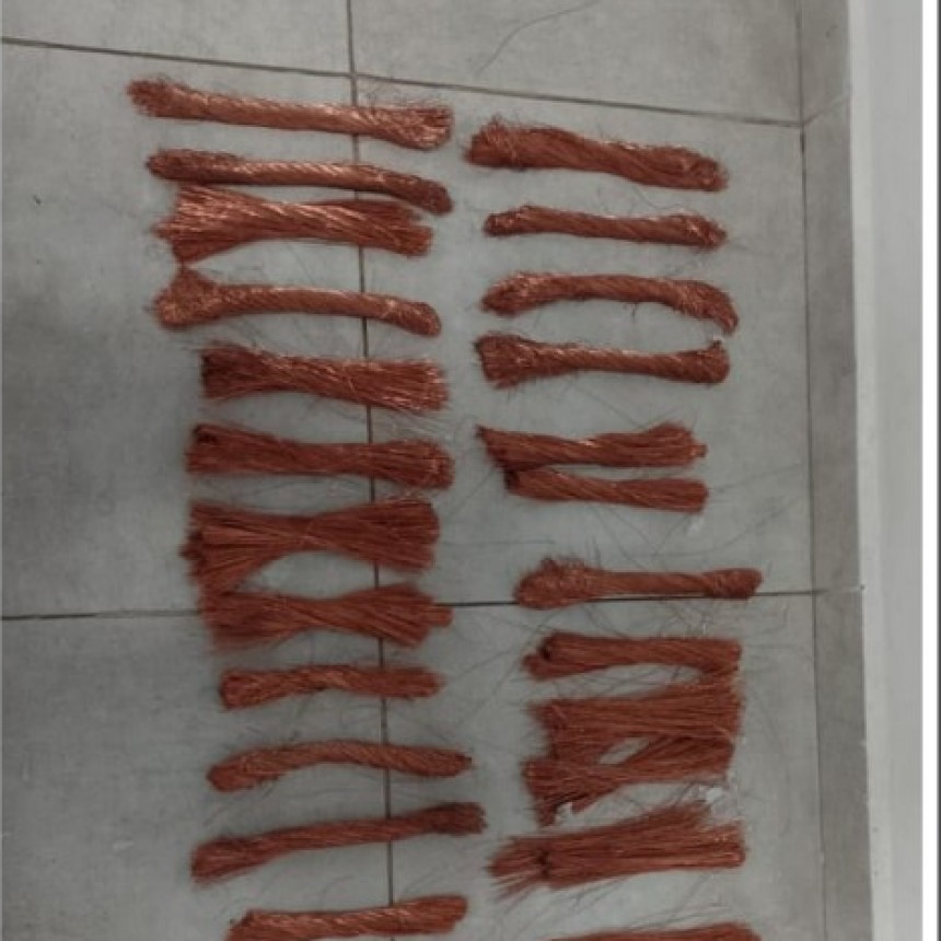 Aprehenden en Ternium a un hombre de San Nicolás por hurto de cobre