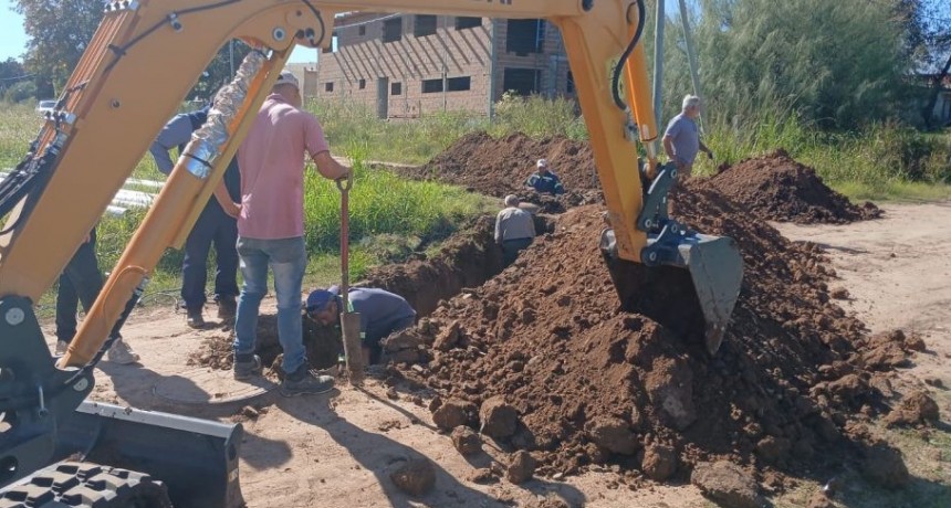 Avanza la obra de cloacas en Pinar del Río y el plan de bacheo en Villa Ramallo