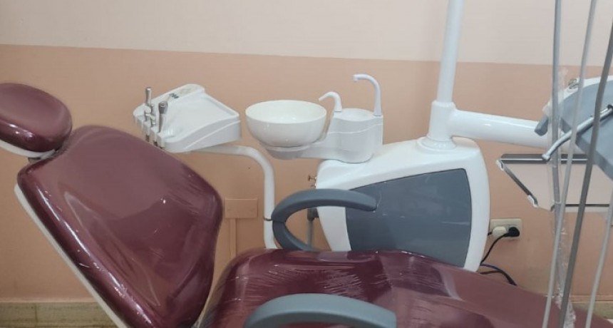 Una nueva sonrisa para Ramallo: donan sillón odontológico al hospital Gomendio