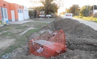 Obra de cloacas Bº TITIRITI‏