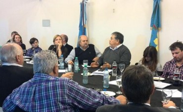 Reunión de la diputada Graciela Rego con el Ministro de Seguridad