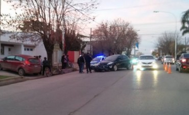 Villa Ramallo: Accidente en la Avenida San Martin