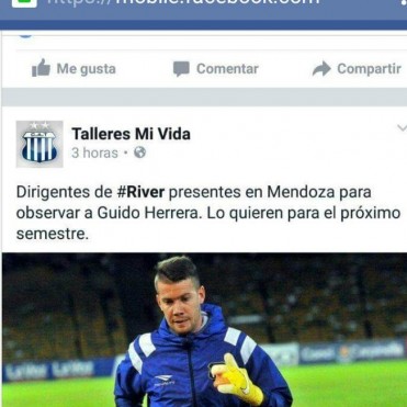 ¿Guido Herrera a River?