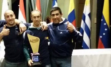 Eduardo López campeón en el sudamericano de Paraguay