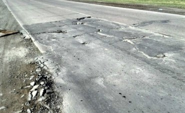 El Camino de la Costa en mal estado