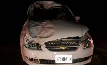 Accidente en el camino de la costa