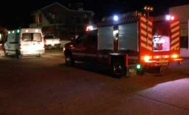 Rápida intervención de bomberos 