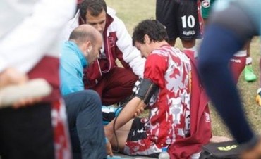 Por una bomba de estruendo que afecto a Mignaco se suspendió el partido entre Gutiérrez y Defensores