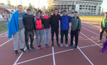 Destacada participación de los atletas del CEF en el Nacional de Mendoza