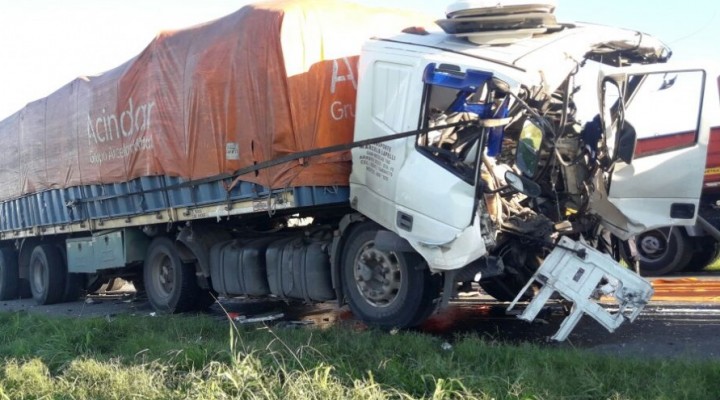 Impresionante accidente por alcance en ruta 9