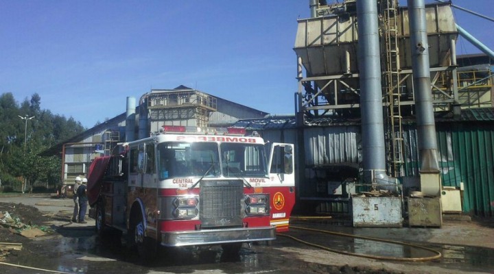 Bomberos sofoca un principio de incendio