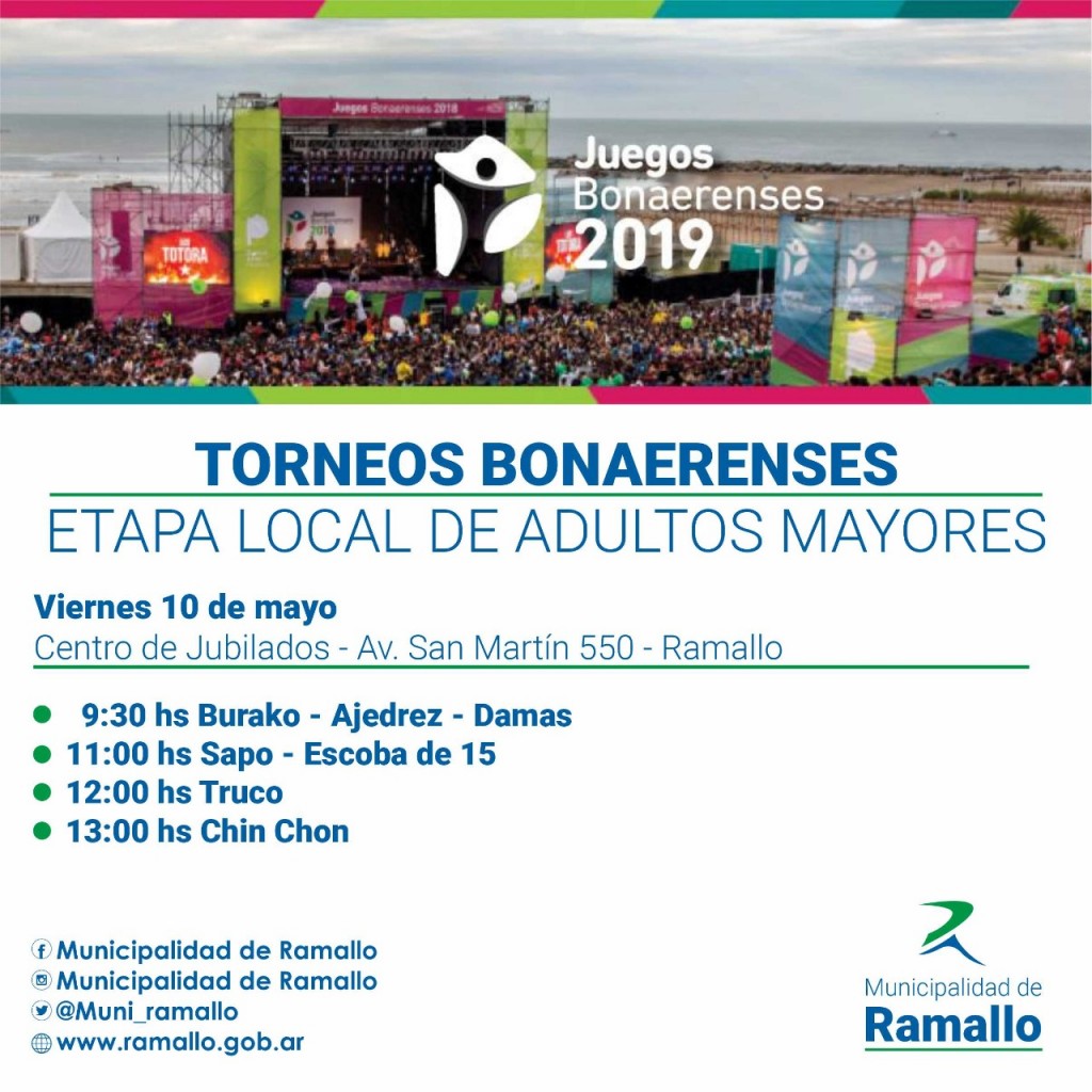 Comienza la etapa de los Juegos Bonaerenses