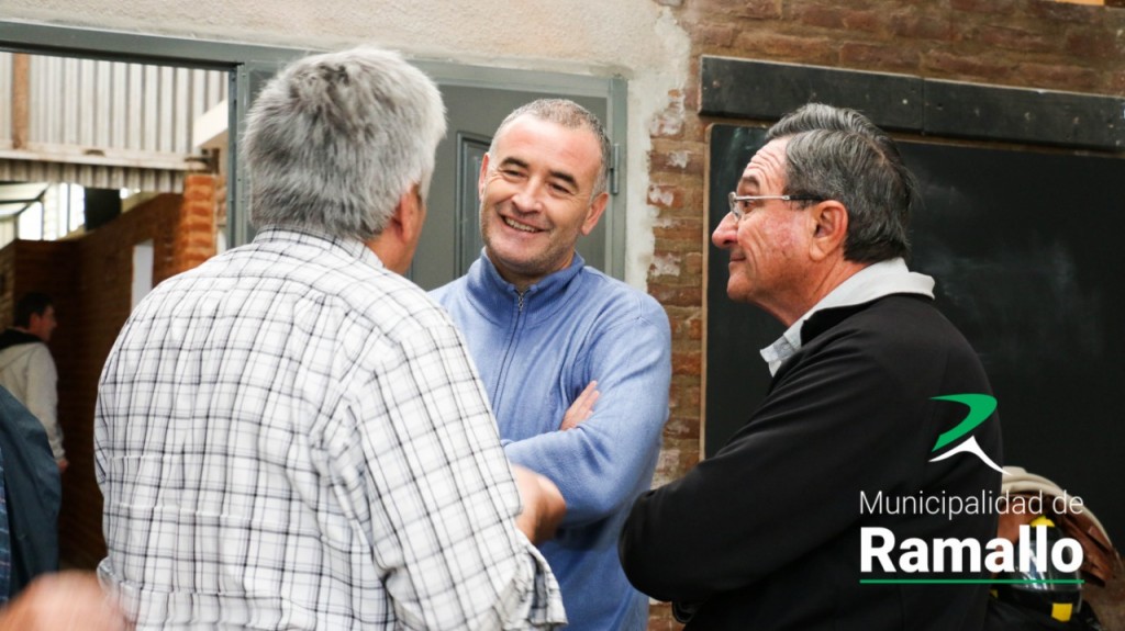 Mateada con el Intendente