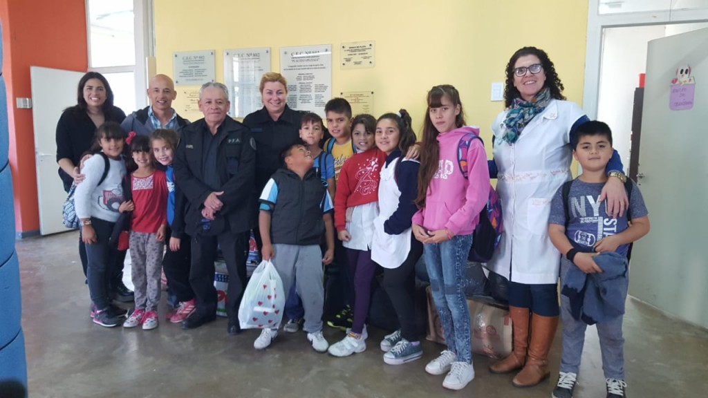 Policía Federal realizó una importante donación