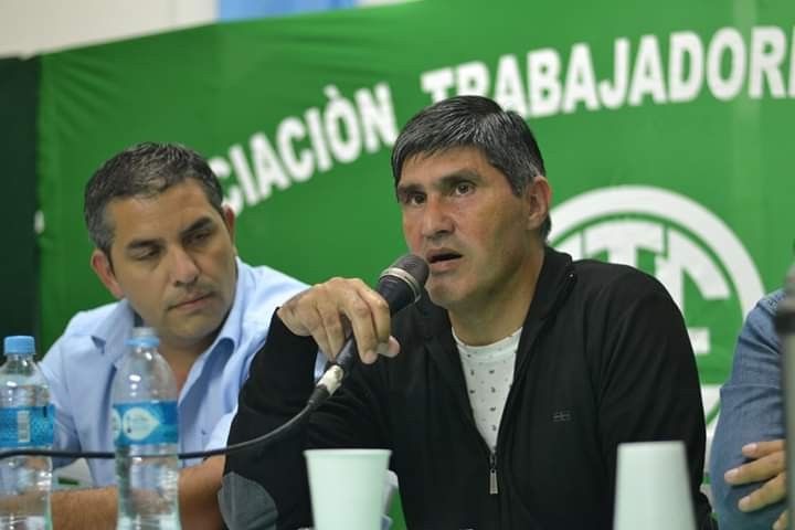Adrián Lescano  “Estamos adhiriendo al paro nacional”