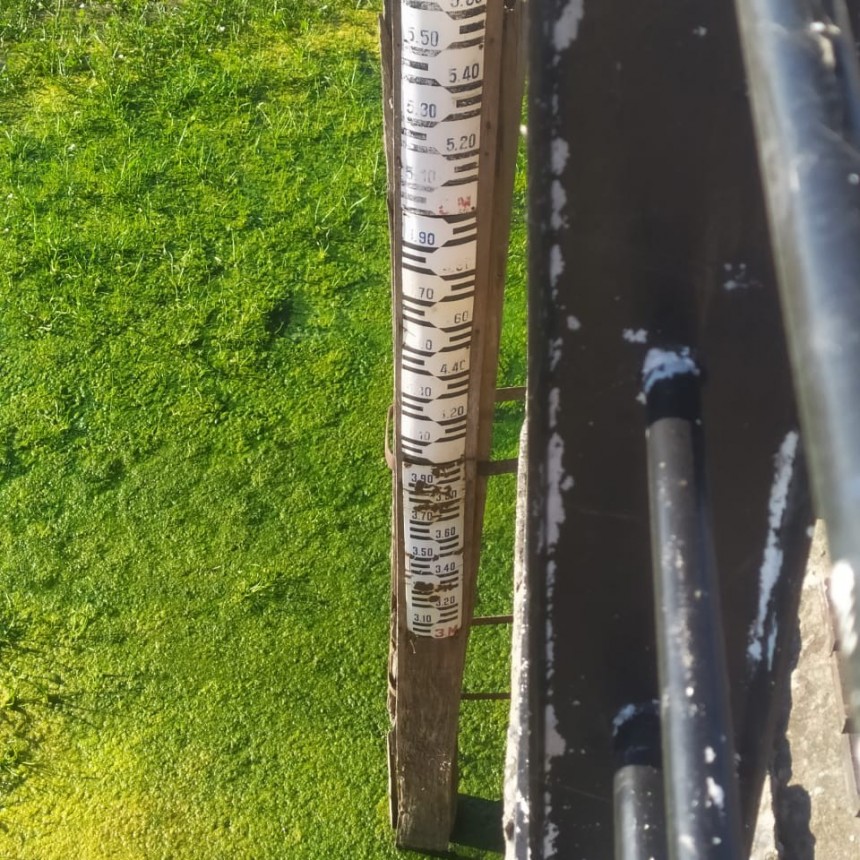 Bajante histórica del Paraná