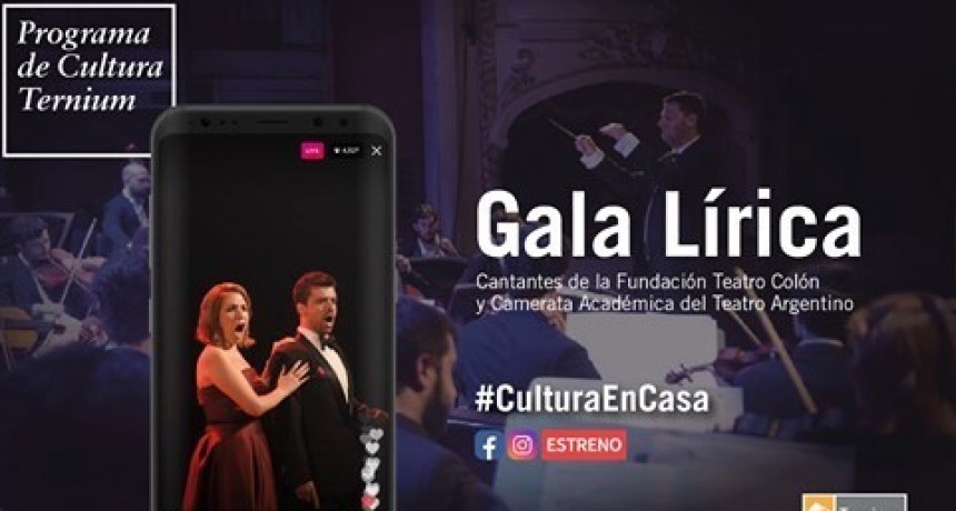 Propuesta de Gala para la 3ra edición del “Cultura Ternium en Casa”