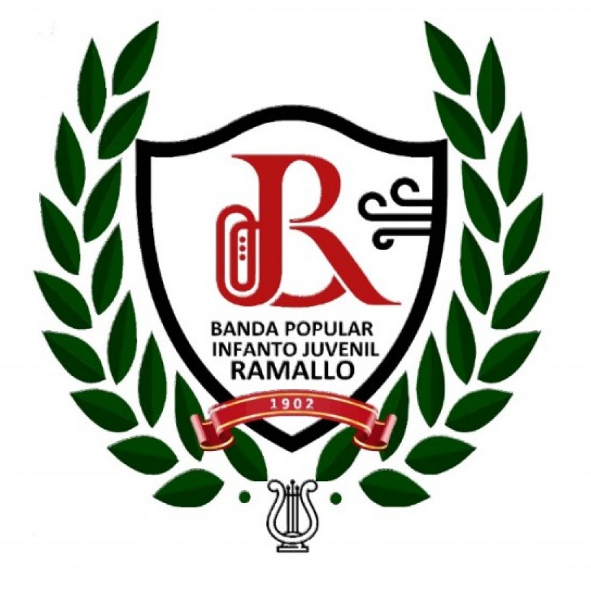 LA HISTORIA DEL ESCUDO DE LA BANDA POPULAR INFANTO JUVENIL DE RAMALLO