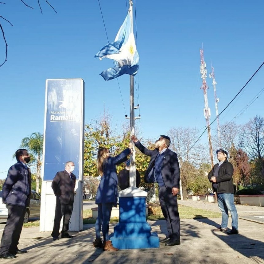 Intendente Perie  “Hoy todos nos podemos transformar en héroes