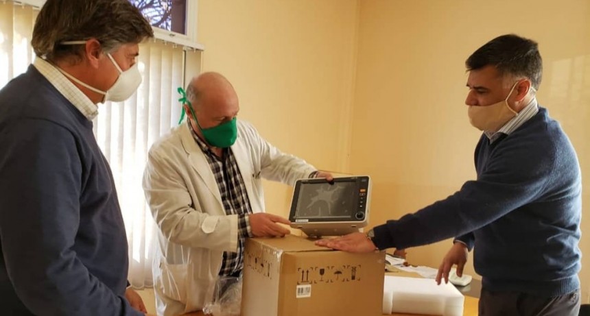 La Municipalidad de Ramallo recibió diez Monitores Multiparamétricos para el Hospital José María Gomendio 