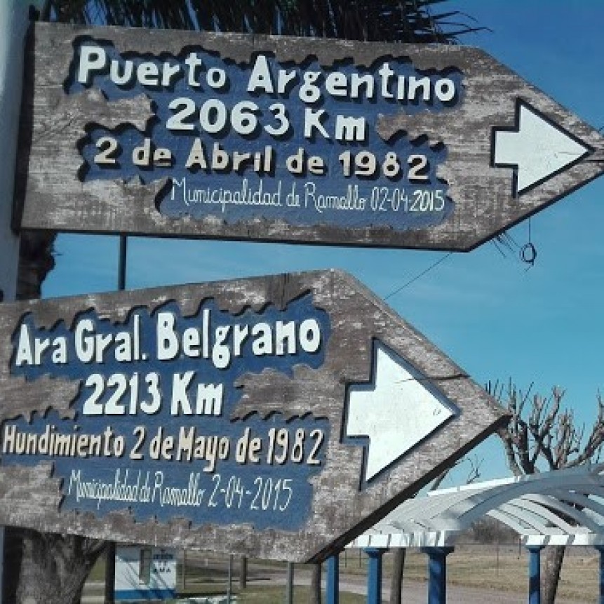 Este domingo en Villa General Savio se recordará a Carlos A. González y a todos los integrantes del ARA general Belgrano