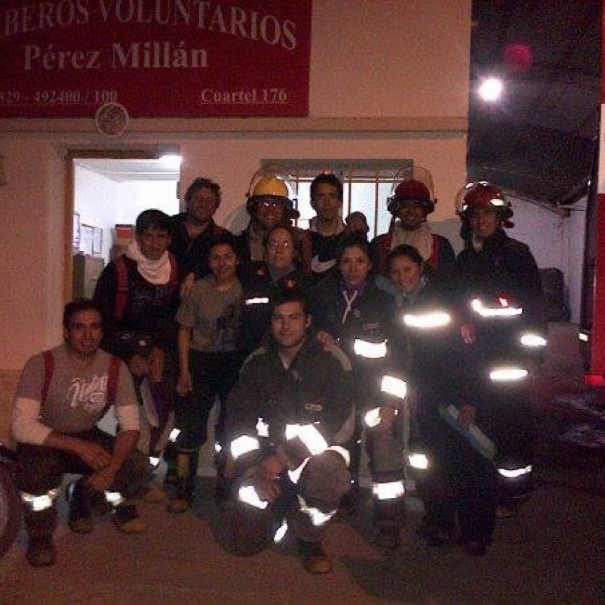 Pérez Millán:   Piden la vacunación para bomberos voluntarios